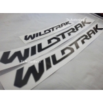 สติ๊กเกอร์ ไวแทค Sticker Wildtrak 2 - 4 ประตู 1 ชุด 3 ชิ้น  Wildtrak ใหม่ ฟอร์ด เรนเจอร์ All New Ford Ranger 2012  V.4 ส่งฟรี EMS